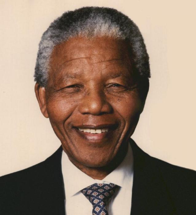 Le remerciement à Nelson Mandela